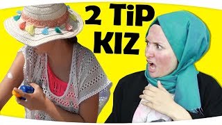 Yazın Görülen Kız Tipleri Parodi̇ Fenomen Tv - 2 Ti̇p Kiz 2 Types Of Girls