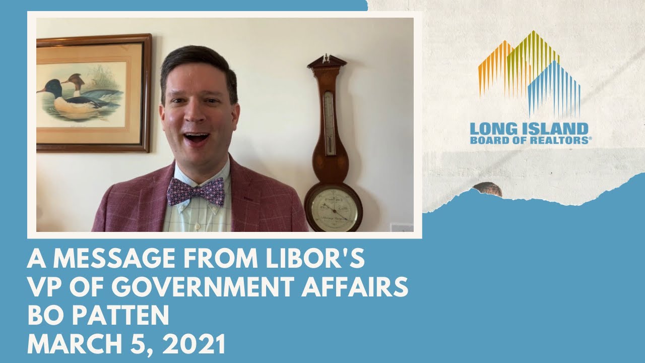 A Message from LIBOR's VP of Government Affairs Bo Patten - March 5 ...