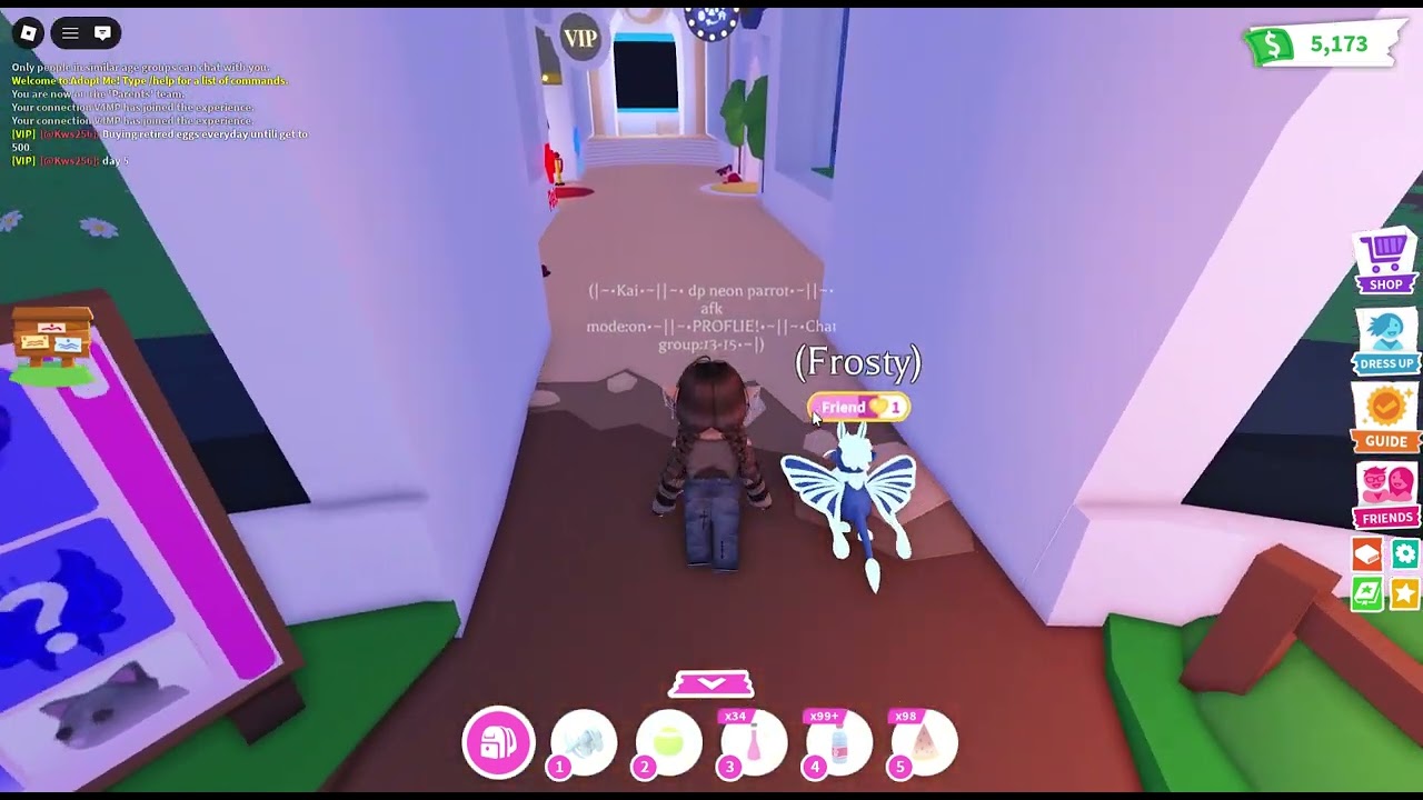 Buying retired eggs every day until 500, day 5