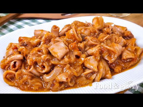 Calamares Encebollados Tradicionales