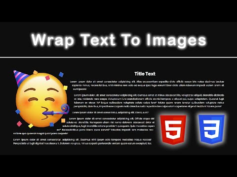 Wrap Text Around Images | shape-outside | HTML & CSS Tutorial