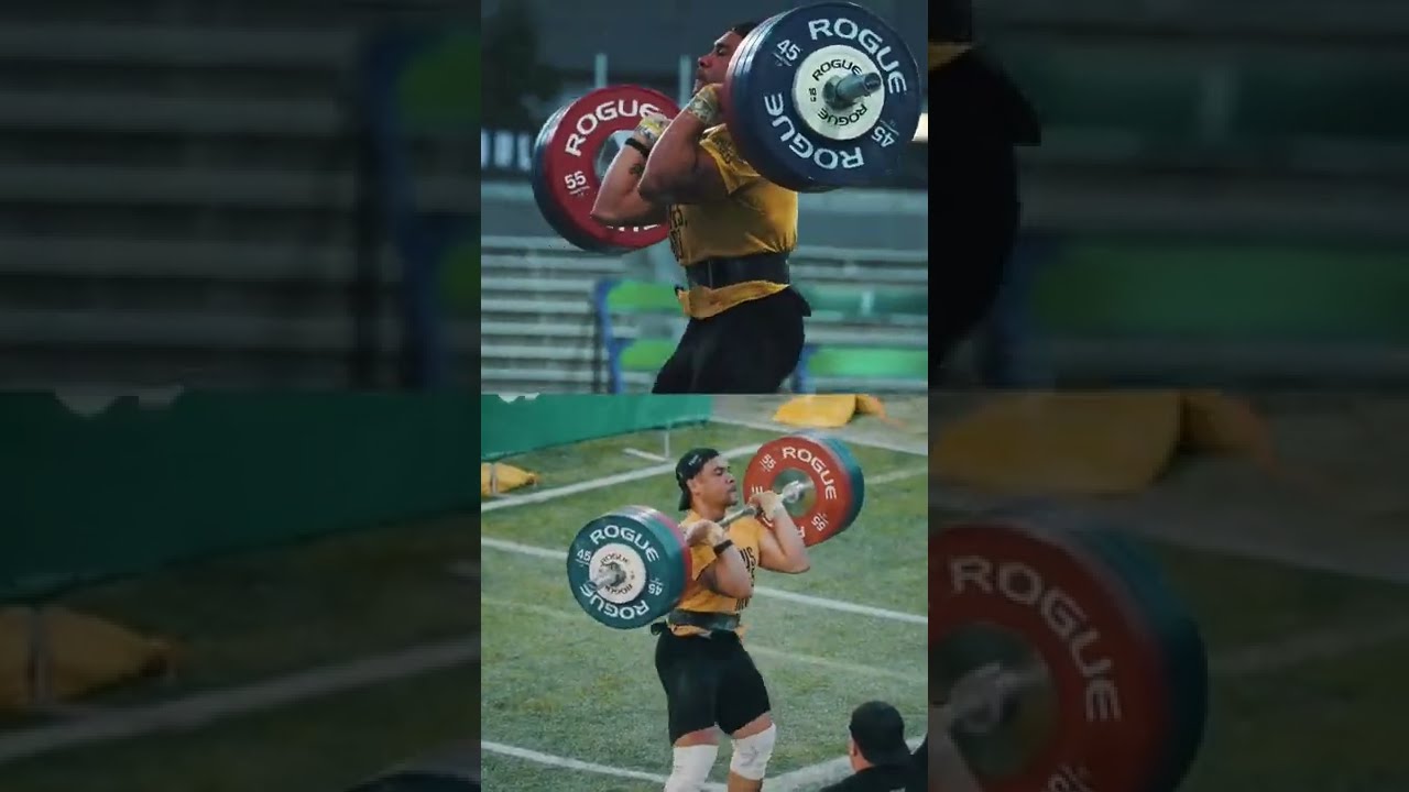 Event Record 355 Lb Barbell Complex Anthony Davis