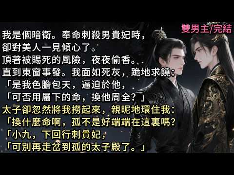 我是個暗衛。奉命刺殺男貴妃時，卻對美人一見傾心，夜夜偷香。直到東窗事發。我跪地求饒：「可否用屬下的命，換他周全？」太子卻忽然將我撈起來：「孤不是好端端在這嗎？下回行刺貴妃，可別再走岔到孤的太子殿了。」