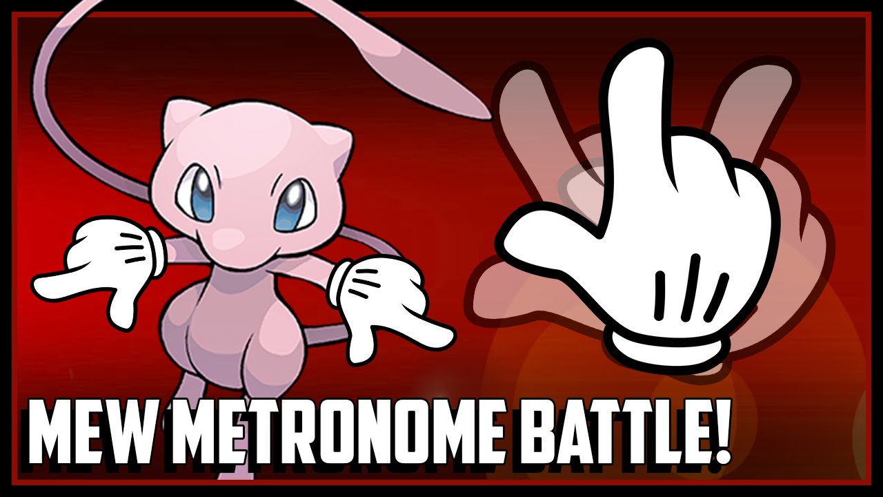 Triple Mew METRONOME Battle w/ Dobbs! YouTube