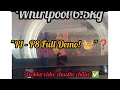 Whirlpool 6.5kg Washing Machine Full Demo in Telugu 🧺 | P1 to P8 Programs Explained! ✨