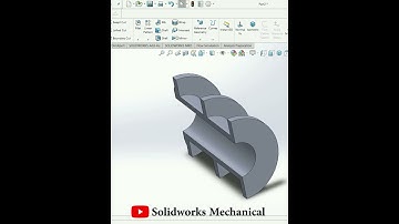 Ribbed Rigid Coupling | Industrial design | |SolidWorks| @DesignWithAjay #Shorts #tech