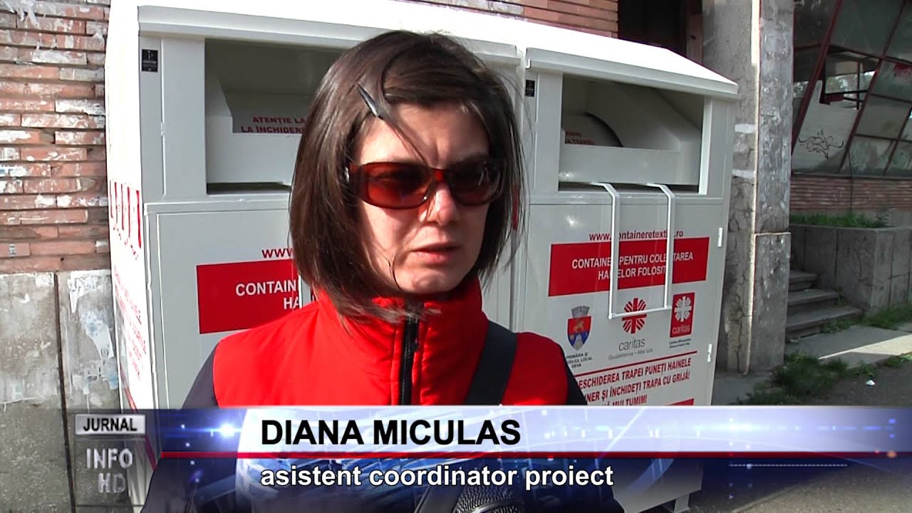 CONTAINERE PENTRU COLECTARE DE ÎMBRĂCĂMINTE