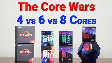 How Many Cores Do You REALLY Need? — 4 vs 6 vs 8 Cores — Begun, the Core Wars Have...