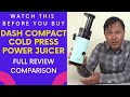 Watch this Before You Buy the Dash Compact Juicer | Review Comparison