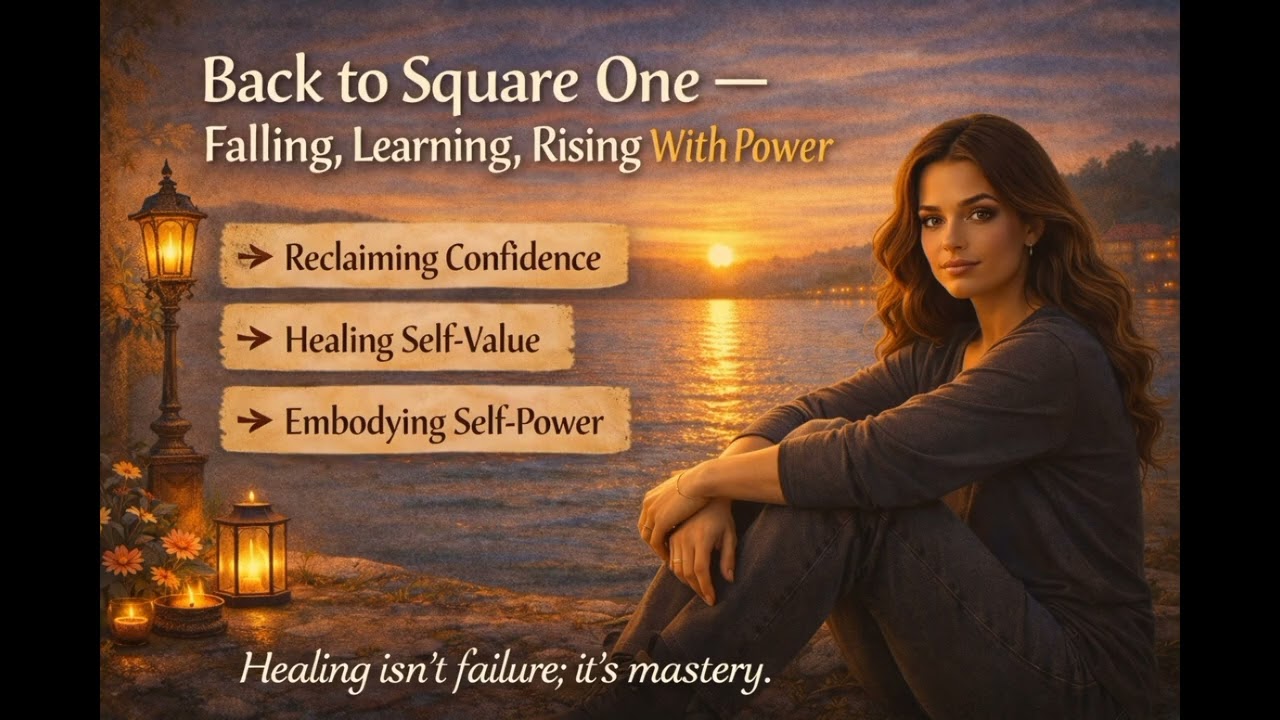 🌱 14/365 - Back to square one? Even after falling let's rise up again with power. 