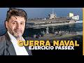 ¡PODER NAVAL! Argentina y EE.UU. inician el Ejercicio PASSEX con el USS Nimitz