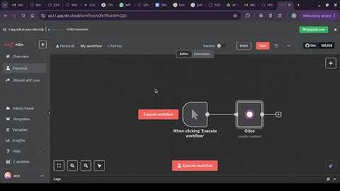 How to create contacts in Odoo using N8N AI.