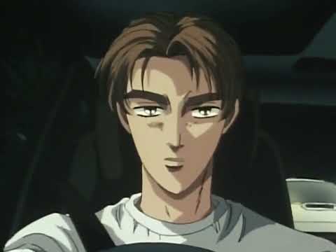 Takumi (AE86) vs Nakazato (R32) Race Scene Initial D First Stage