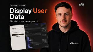 Display Signed-In User Data in WeWeb (Name, Email & Profile)