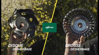 Vidéo: BROSSE A DESHERBER MÉTALLIQUE