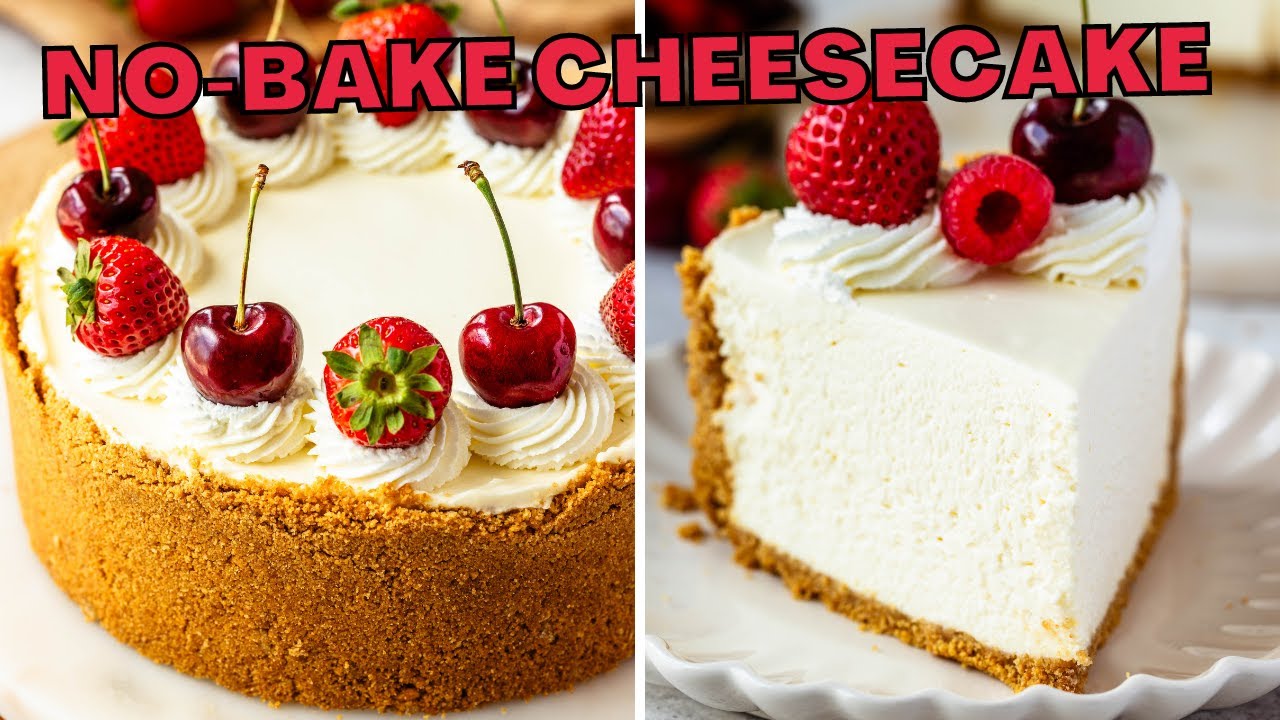 Rich & Creamy New York Cheesecake - WITH VIDEO