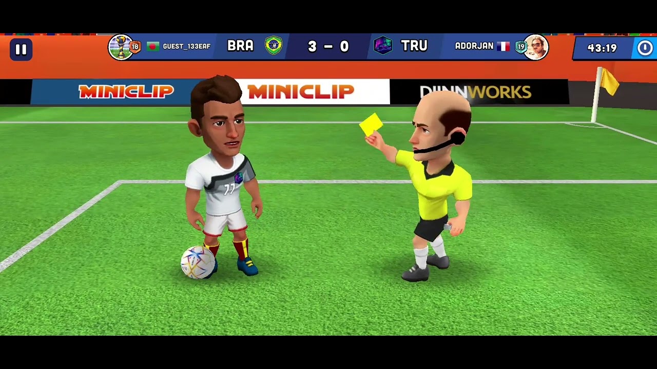Mini Football gameplay I have Messi world cup and euro YouTube