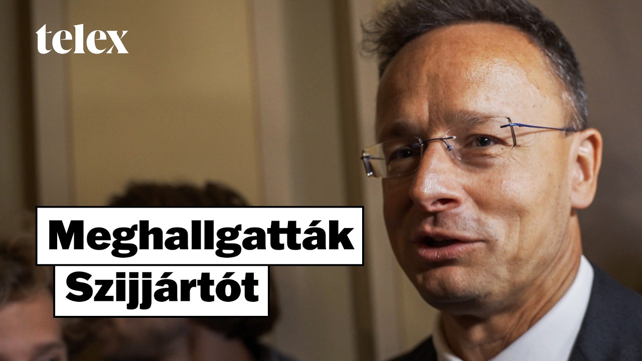 Péter Szijjártó questioned for three hours at the National Security Committee meeting