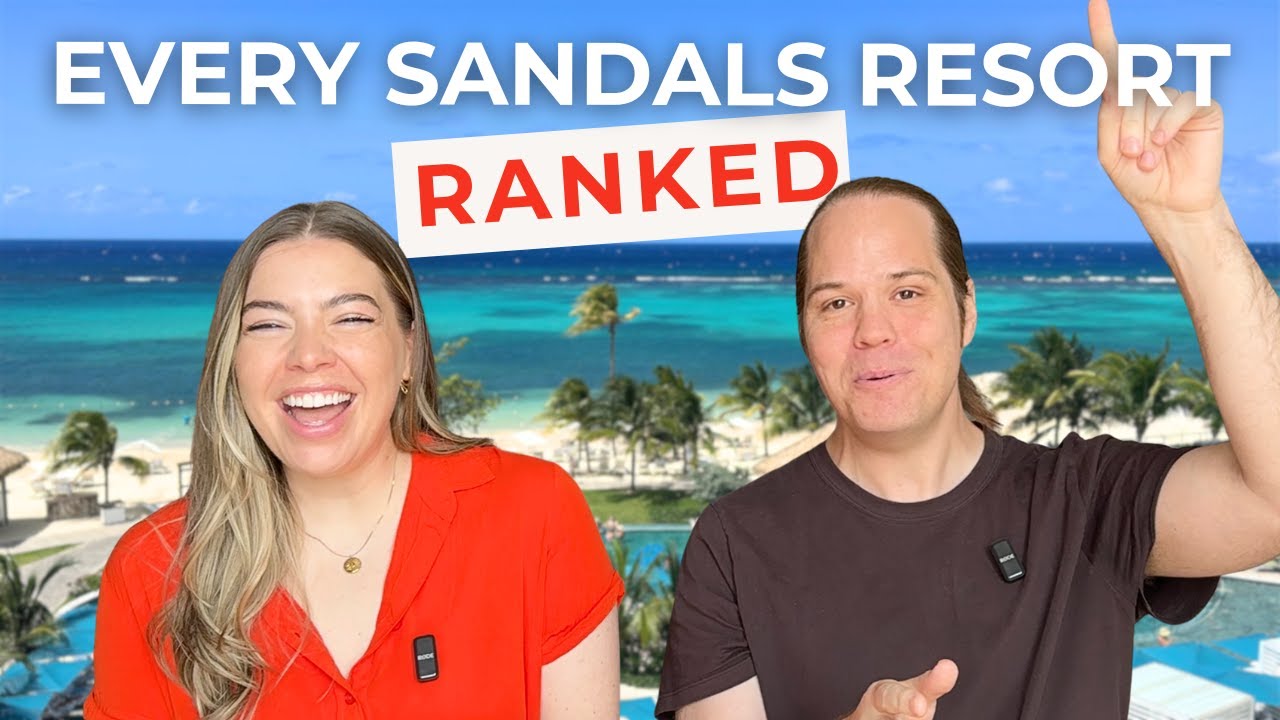 Which Sandals Resort is BEST? REACTING to google rankings of EVERY Sandals Resort 2026