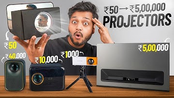 ₹50 Vs ₹500000 Projector