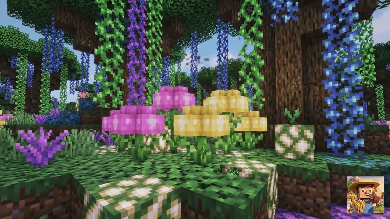 Minecraft Glow Flowers  