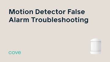 Motion Detector False Alarm Troubleshooting