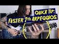 LEARN A HANDY SHAPE FOR FASTER 7TH ARPEGGIOS - Pete &amp; Vinnie 3-Minute Guitar Tips