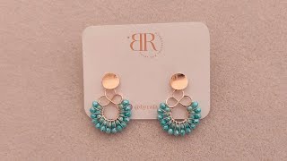 Tutorial Aretes Abanico