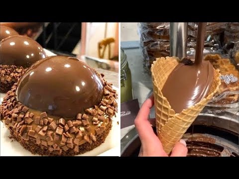 how-to-make-chocolate-cake-with-step-by-step-instructions-|-yummy-chocolate-cake-decorating-ideas