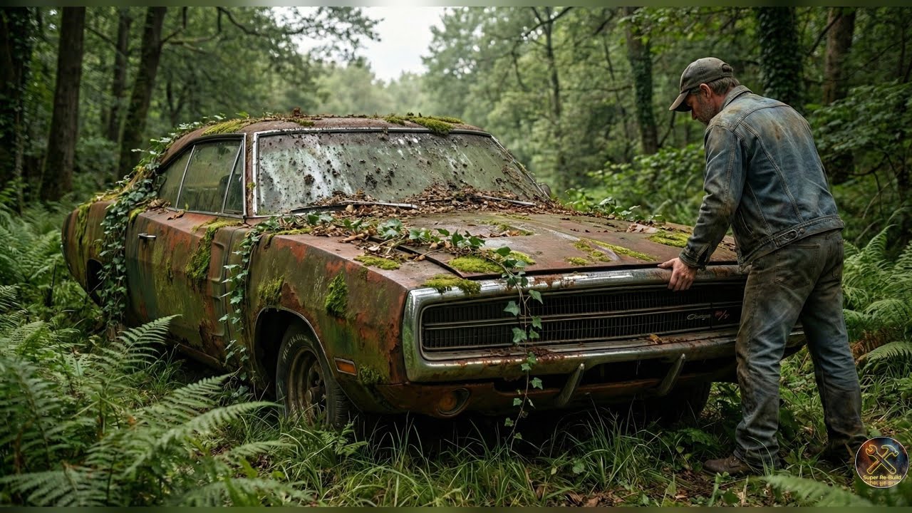 Restoring an Abandoned 1970 Dodge Charger R/T - Dead to New (ASMR)