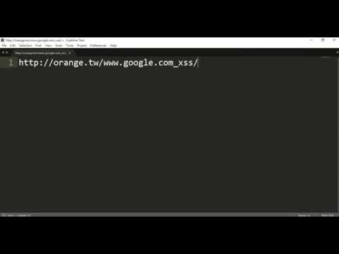XSS on www.google.com