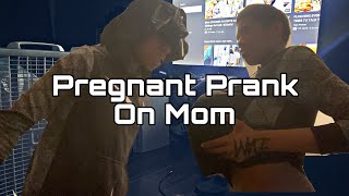 I’m Pregnant Prank On Mom