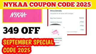 Nykaa Coupon Code 2025  || Nykaa Coupon Code || Nykaa Offer Code 2025