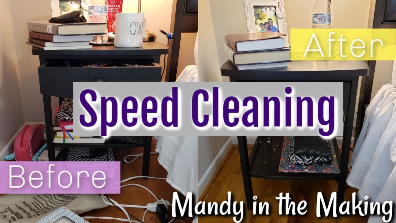 SPEED CLEAN WITH ME BEFORE & AFTER CLEANING MOTIVATION YouTube