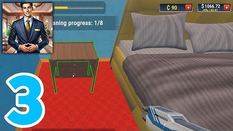 My Hotel Simulator 3d Gameplay Walkthrough part 3 (Android, IOS)