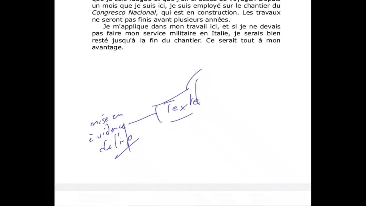 commentaire composé: explication de texte - YouTube