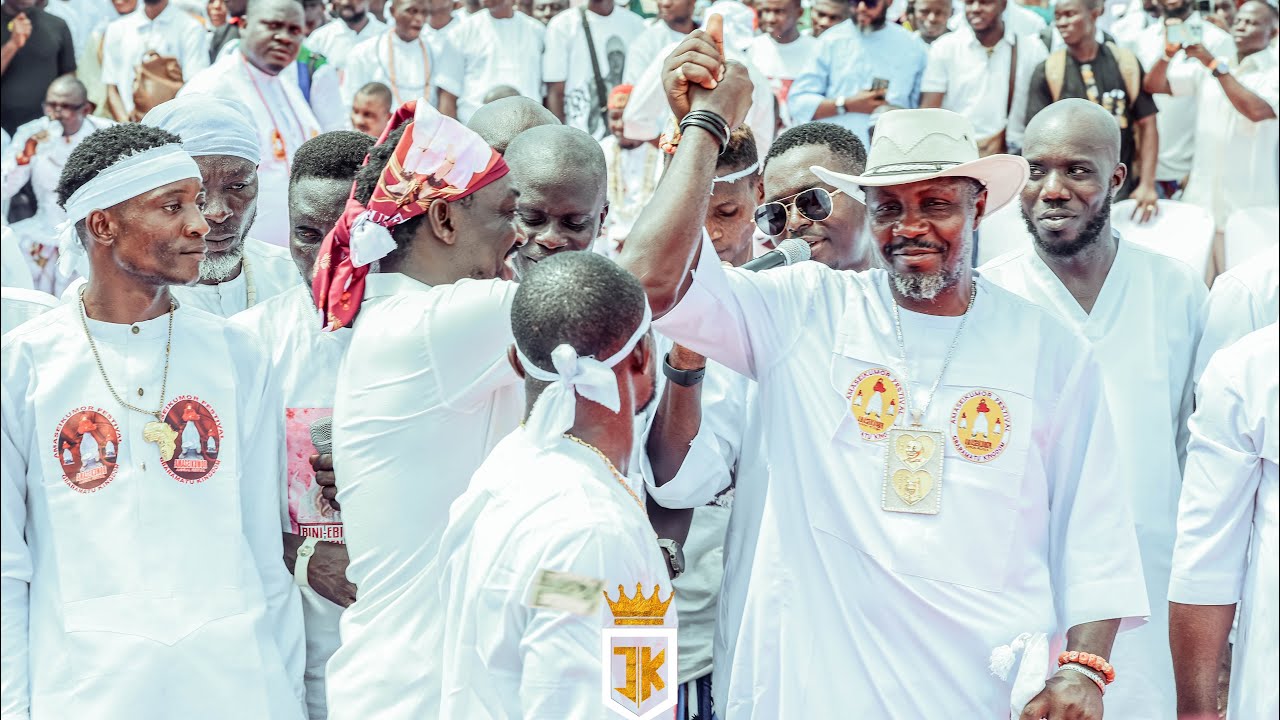 Jking's live performance of the song titled Amaseikumor at the 2025 edition of Amaseikumor Festival.