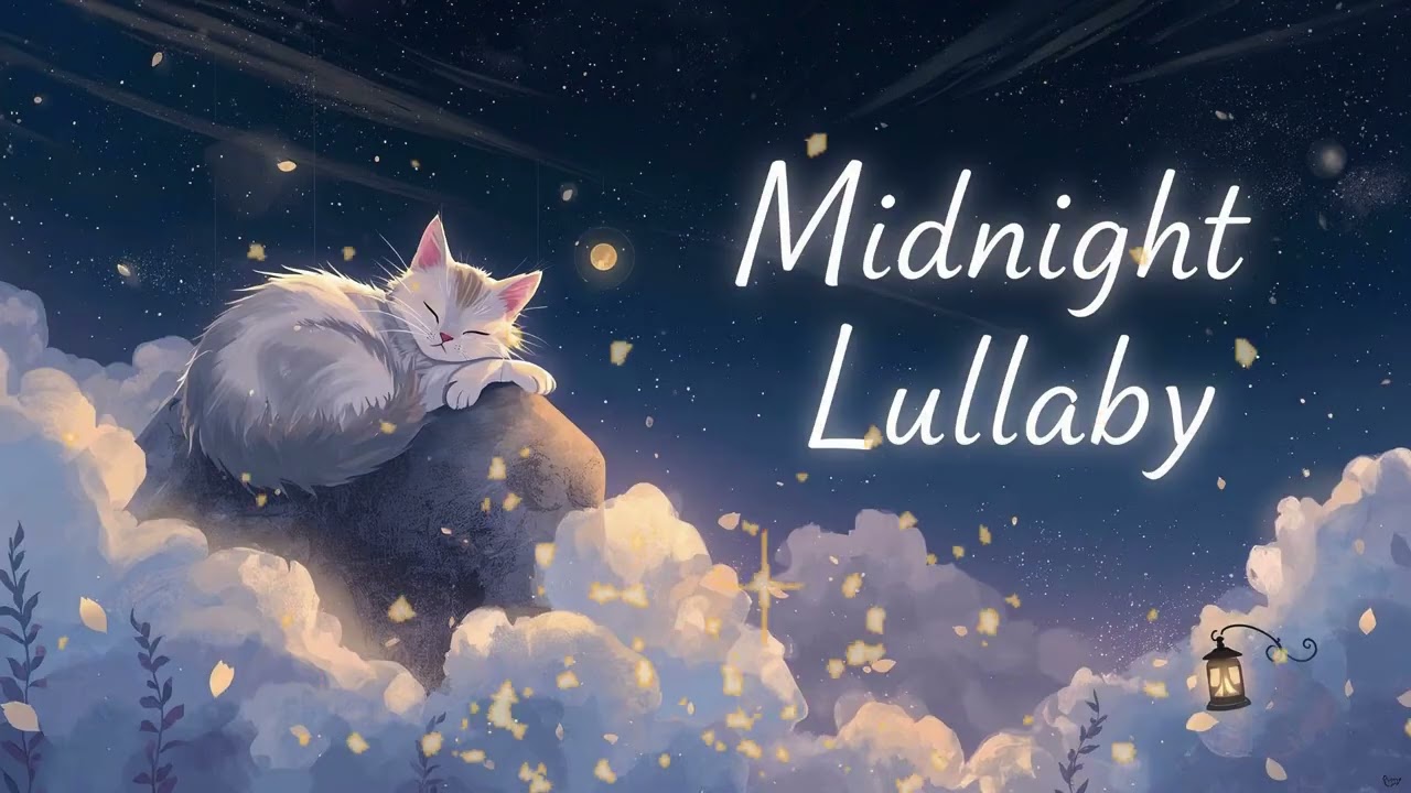 Relaxing Cat Sleep Music 🎵💖 Midnight Lullaby 🌌