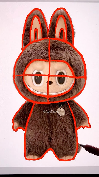 Drawing Labubu Doll✨