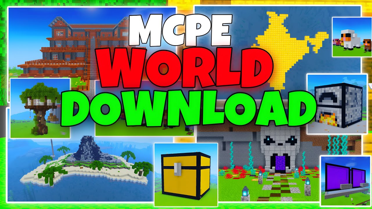Download My Best Survival World in Minecraft Pocket Edition 1.21 🤩 ...