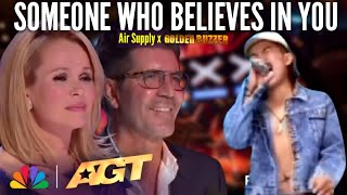 All the Judges Cried When He Hear The Song Air Supply (Someone Who Believes In You) | BGT 2025