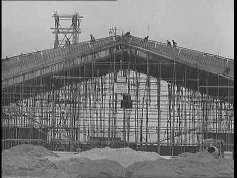 Dublin Airport's Old Terminal During Construction