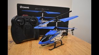 Eachine Tracker H101 3.5 Channel RC Helicopter...Unboxing & Flight Review