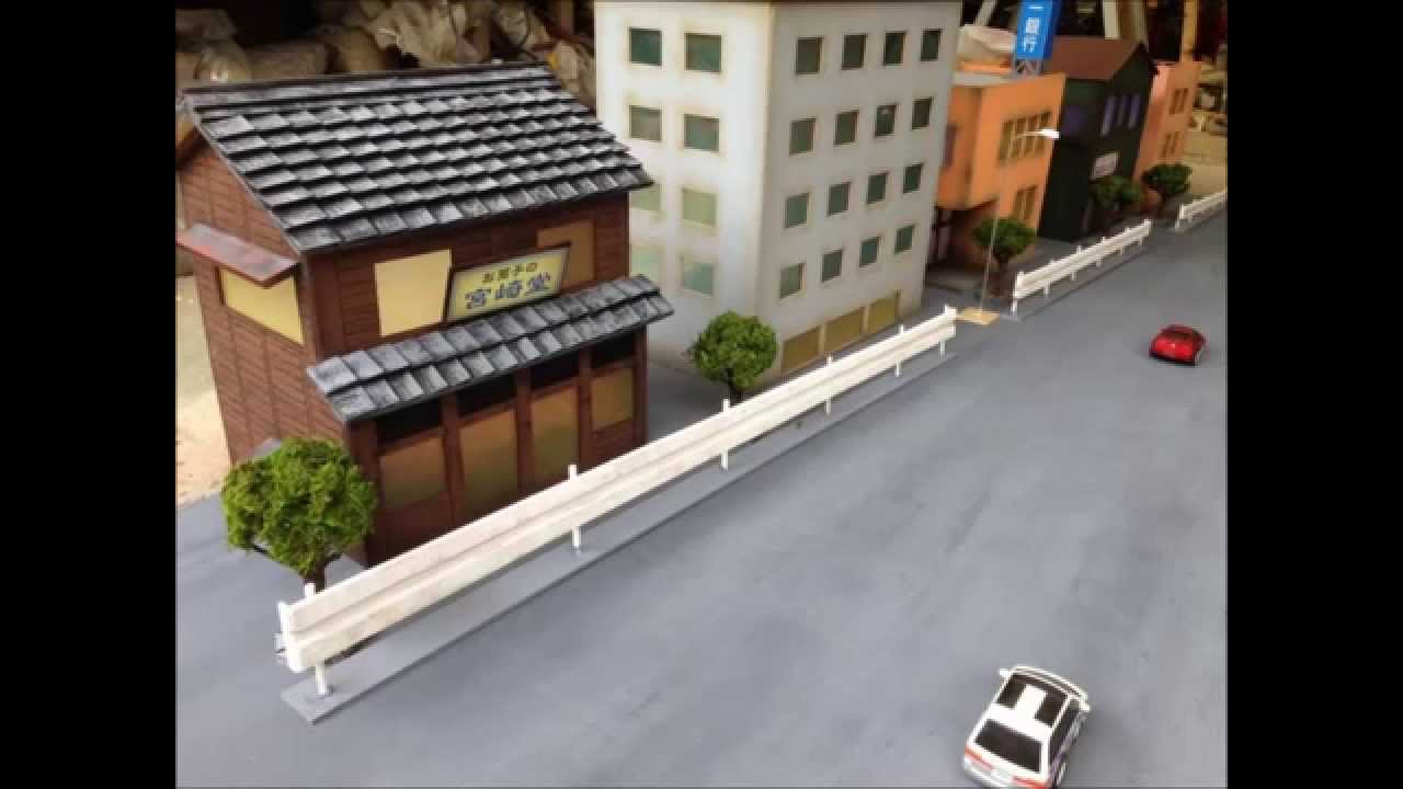 簡単 ジオラマの作り方 建物 樹木 素材と質感の出し方一挙公開