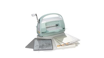 Cricut Cuttlebug Version 3 w/Embossing   Cutting Mats