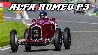 1934 Alfa Romeo P3 - supercharged inline-8 Grand Prix car