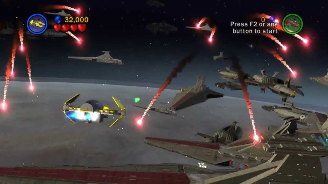 Lego Star Wars Saga - - Chapter - Battle Over Coruscant - YouTube