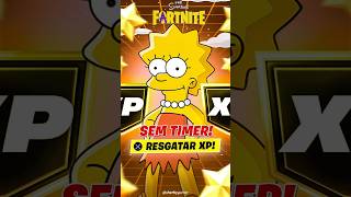 COMO GANHAR +110.000K de XP MUITO RÁPIDO na Nova Temporada SIMPSONS do Fortnite! (MELHOR MAPA DE XP)