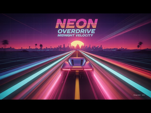 Neon Overdrive: Midnight Velocity | Dark Outrun Synthwave | No Vocals