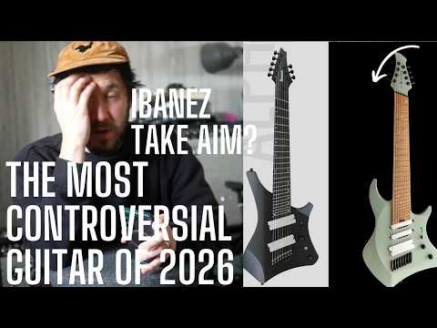 Ibanez Just Released The Most Controversial Guitar This Year.... Is The Alpha Abasi Inspired